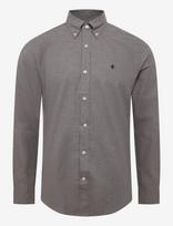 Morris - Watts Flannel Shirt-Slim Fit - Flaneliniai marškiniai - Ruda