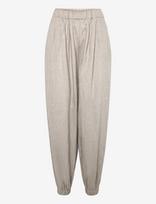 Copenhagen Muse - Cmnatuli-Pants - Lininės kelnės - Pilka