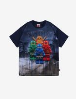 Lego Wear - Lego® Ninjago® T-Shirt S/S - Lwtaj 311 - Marškinėliai trumpomis rankovėmis - Tamsiai mėlyna