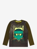 Lego Wear - Lego® Ninjago® T-Shirt L/S - Lwtaffy 704 - Ilgarankoviai marškinėliai - Chaki spalva