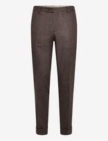 Morris - Flannel Suit Trouser - Klasikinės kelnės - Ruda