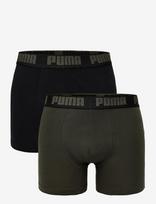 PUMA - Puma Men Everyday Basic Boxers 2P - Sportiniai bokser šortai - Juoda