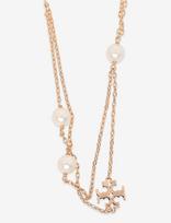 Tory Burch - Moondance Layered Pearl Necklace - Grandinėlė - Aukso