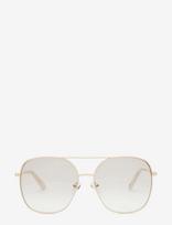 GLAS Eyewear - Ella Gold Tinted - Aviator stiliaus akiniai nuo saulės - Aukso