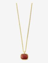 Pilgrim - Now Necklace Gold-Plated/Red - Grandinėlė - Aukso