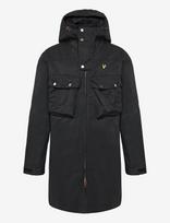 Lyle & Scott - Waxed Guard Parka - Parka stiliaus striukė - Juoda