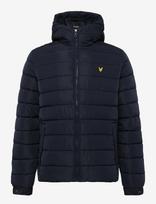 Lyle & Scott - Hooded Quilted Jacket - Paminkštinta striukė - Tamsiai mėlyna