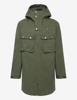 Lyle & Scott - Waxed Guard Parka - Parka stiliaus striukė - Chaki spalva