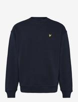 Lyle & Scott - Heavyweight Loopback Crewneck Sweatshirt - Megztinis - Tamsiai mėlyna