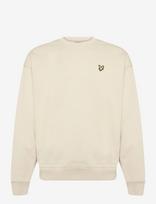 Lyle & Scott - Heavyweight Loopback Crewneck Sweatshirt - Megztinis - Kreminė spalva
