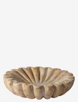 Au Maison - Round Serving Bowl, Marble, Beige, 4Xø15 Cm - Serviravimo dubenėlis - Smėlio