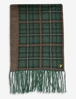 Lyle & Scott - Tartan Scarf - Žieminis šalikas - Žalia
