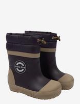 Mikk-line - Wellies Winter Mix - Barefoot - Žieminiai batai su raišteliais - Violetinė