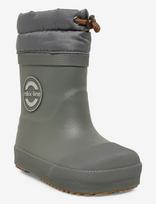 Mikk-line - Wellies Winter - Barefoot - Žieminiai batai su raišteliais - Chaki spalva