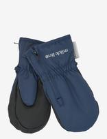 Mikk-line - Polyester Mittens W. Zip - Pirštinės - Tamsiai mėlyna