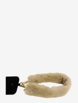 Pipol's Bazaar - Fluffy Faux Fur Handle 40 Cm Beige - Telefonų laikikliai ir pakabukai - Smėlio