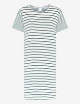 CCDK Copenhagen - Bea Shortsleeved Dress - Naktiniai marškiniai - Chaki spalva