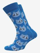 Happy Socks - Cat Sock - Įprastos kojinės - Mėlyna