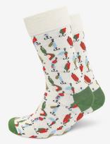 Happy Socks - Fishing Gear Sock - Įprastos kojinės - Balta