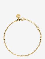 Syster P - Herringbone Twisted Bracelet Gold - Apyrankė - Aukso