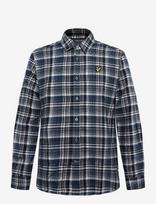 Lyle & Scott - Offset Check Shirt - Languoti marškiniai - Mėlyna