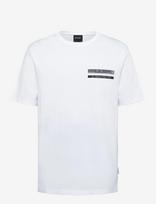 Lyle & Scott - Tv Pixel Graphic T-Shirt - Marškinėliai trumpomis rankovėmis - Balta