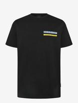 Lyle & Scott - Tv Pixel Graphic T-Shirt - Marškinėliai trumpomis rankovėmis - Juoda