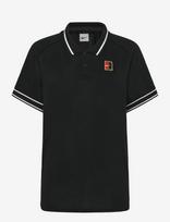 Nike - Nikecourt Heritage Men"S Tenni - Sportiniai trumparankoviai polo marškinėliai - Juoda