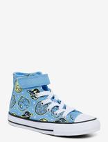 Converse - Ctas 1V Hi Lt. Blue/Neon Mantis/Black - Aukštakulniai sportbačiai - Mėlyna