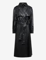 Bardot - Luca Vegan Leather Trench - Lietpaltis - Juoda