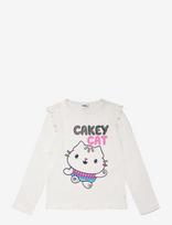 Gabby's Dollhouse - Tshirt - Ilgarankoviai marškinėliai - Kreminė spalva