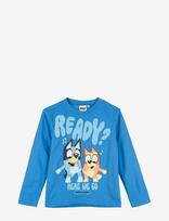 Bluey - Tshirt - Ilgarankoviai marškinėliai - Mėlyna
