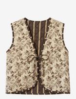 Helmstedt - Frida Reversible Vest - Dygsniuota liemenė - Ruda