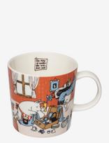 Arabia - Moomin Mug 0,3L Holiday Rush - Kavos puodelis - Oranžinė