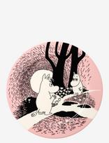 Arabia - Moomin Serving Plate 30Cm Love 30 - Serviravimo lėkštė - Rožinė