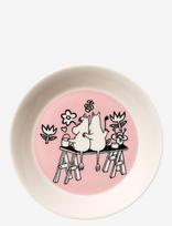 Arabia - Moomin Saucer 15Cm Love 30 - Lėkštė - Rožinė