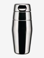 Alessi - Cocktail Shaker In 18/10 Stainless Steel, Mirror-Polished - Plaktuvai ir kokteilių reikmenys - Sidabro