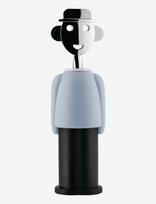Alessi - Corkscrew In Thermoplastic, Light Blue - Butelių atidarytuvai ir vyno kamščiai - Mėlyna