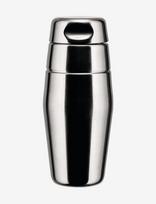 Alessi - Cocktail Shaker I 18/10 Matte Stainless Steel - Plaktuvai ir kokteilių reikmenys - Sidabro