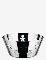 Alessi - Girotondo Basket In Stainless Steel - Duoninės ir krepšeliai - Sidabro