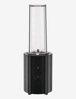 Alessi - Personal Blender Thermoplastic Black Container Pctg Spout Cap, Chopper In Pcgt,Eu Plug 380 W - Maišytuvai ir trintuvai - Juoda