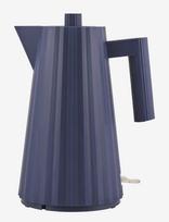 Alessi - Electric Kettle In Thermoplastic, Blue European Plug 2400W - Virdulys - Mėlyna