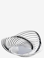 Alessi - Alessi  Basket In 18/10 Stainless Steel - Duoninės ir krepšeliai - Sidabro