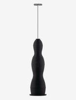 Alessi - Milk Frother In Thermoplastic, Black Whisk In Steel And Rechargeable Battery - Pieno plakiklis - Juoda