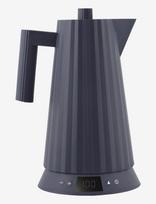 Alessi - Electric Kettle With Temperature Control, In Thermoplastic, Blue European Plug 1850–2200W - Virdulys - Mėlyna