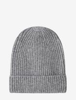 Name It - Nkmmora Knit Beanie - Kepurė - Pilka