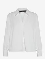 French Connection - Arezzo Ballon Sleeve Shirt - Marškinėliai ilgomis rankovėmis - Balta