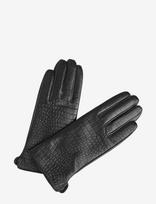 Markberg - Nilambg Glove, Croco - Pirštinės - Juoda