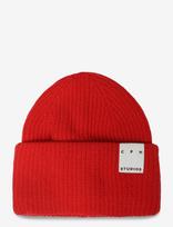 Copenhagen Studios - Cph Beanie 3 Wool Mix Leo - Kepurė - Raudona