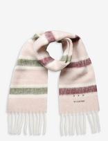 Copenhagen Studios - Cph Shawl 24 Alpaca Mix Light Rose Striped - Žieminis šalikas - Rožinė